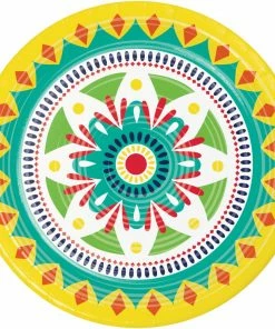 Creative Converting Pottery Dinner Plate (8/Pkg)