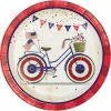 Creative Converting Patriotic And 4th Of July Party Decorations Patriotic Parade Dessert Plate (8/Pkg)