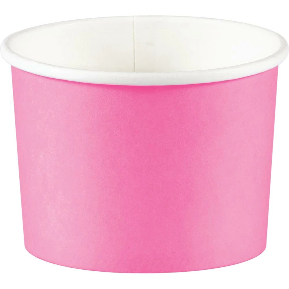 Creative Converting Treat Cups, Candy Pink (8/Pkg)