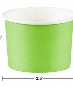 Creative Converting Treat Cups, Fresh Lime (8/Pkg)
