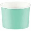 Creative Converting Treat Cups, Fresh Mint (8/Pkg) Solid Color Tableware