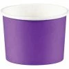 Creative Converting Solid Color Tableware Treat Cups, Amethyst (8/Pkg)