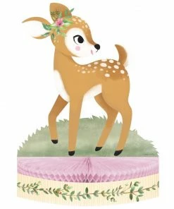 Creative Converting Deer Little One Birthday Centerpiece