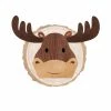 Creative Converting Themed Tableware Moose Blue Buffalo Plaid Birthday Wall Cutout
