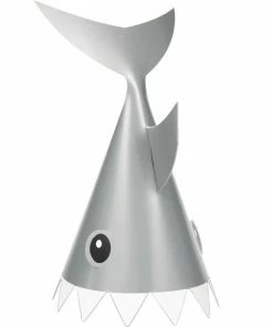 Creative Converting Shark Party Hats, 8 Ct Kids Birthday Party Themes