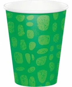 Creative Converting Kids Birthday Party Themes Alligator Birthday Party Paper Cups, 8 Ct