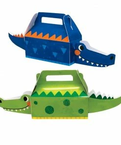 Creative Converting Alligator Party Treat Box 3D (4/Pkg)