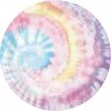 Creative Converting Tie Dye Party Dinner Plate (8/Pkg) Kids Birthday Party Themes