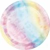 Creative Converting Kids Birthday Party Themes Tie Dye Party Dessert Plate (8/Pkg)