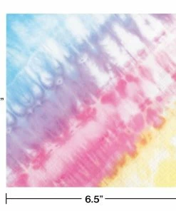 Creative Converting Tie Dye Party Luncheon Napkin (16/Pkg) Kids Birthday Party Themes