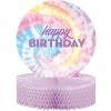 Creative Converting Tie Dye Party Happy Birthday Centerpiece Kids Birthday Party Themes