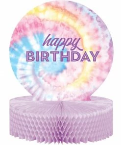 Creative Converting Tie Dye Party Happy Birthday Centerpiece Kids Birthday Party Themes