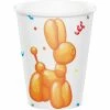 Creative Converting Party Balloon Animals Hot/Cold Cup 9Oz. (8/Pkg) Kids Birthday Party Themes