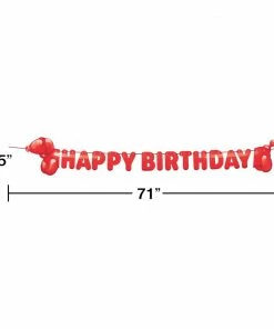 Creative Converting Party Balloon Animals Shaped Banner With Ribbon (1/Pkg) Kids Birthday Party Themes