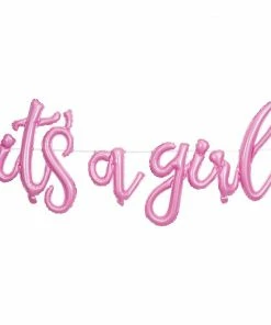 Creative Converting It'S A Girl Balloon Banner