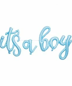 Creative Converting It's A Boy Balloon Banner (1/Pkg) Baby Showers