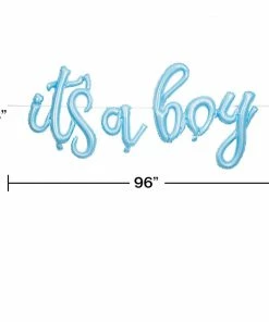 Creative Converting It's A Boy Balloon Banner (1/Pkg) Baby Showers