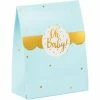 Creative Converting Blue And Gold Oh Baby Favor Bags With Stickers, 8 Ct