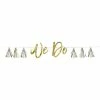 Creative Converting Bridal And Wedding We Do White And Gold Tassel Banner (1/Pkg)