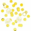 Creative Converting White And Gold Wedding Confetti Bridal And Wedding