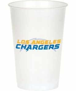 Creative Converting Los Angeles Chargers Plastic Cup, 20oz 8ct