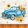 Creative Converting Harvest Truck Luncheon Napkin, 16 Ct