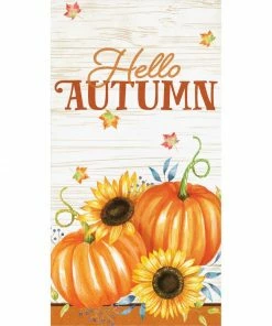 Creative Converting Harvest Truck Guest Towel, 16 Ct Thanksgiving Party Decorations