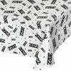 Creative Converting New Year's Eve Party Supplies Plastic Tablecover, Clear, 2022 All Over Print