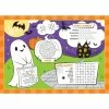 Creative Converting Placemats, Halloween Activity, 8 Ct