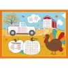 Creative Converting Thanksgiving Party Decorations Placemats, Fall Activity , 8 Ct