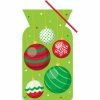 Creative Converting Cello Bag, Shaped, Christmas Ornaments, 20 Ct