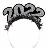 Creative Converting 2022 Tiara, 6 Ct New Year's Eve Party Supplies