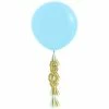 Creative Converting 36" Latex Balloon With Tassel, Boy (1/Pkg)
