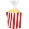 Creative Converting Popcorn Favor Boxes With Cello Bags, 8 Ct Awards Night - Hollywood Themed Party Decorations