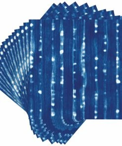 Creative Converting Shibori Beverage Napkin, 3Ply (24/Pkg)