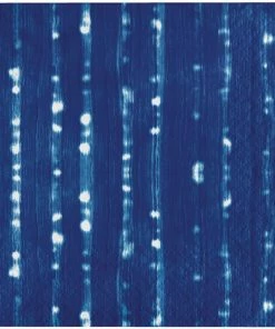 Creative Converting Shibori Beverage Napkin, 3Ply (24/Pkg)