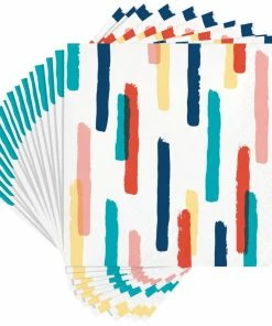 Creative Converting Themed Tableware Global Boho Beverage Napkin, 3Ply (24/Pkg)