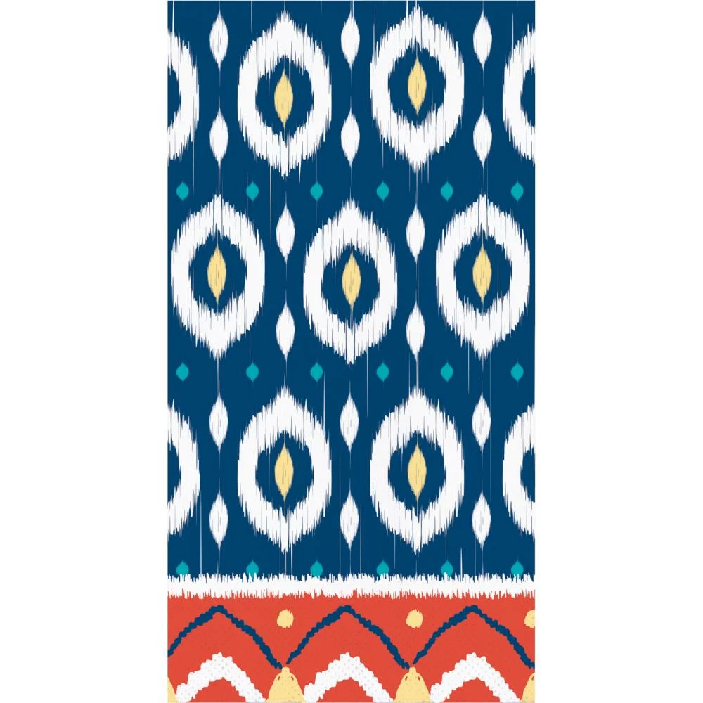 Creative Converting Global Boho Guest Towel, 3 Ply (16/Pkg) Themed Tableware