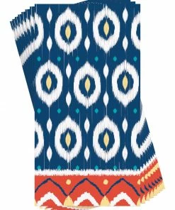Creative Converting Global Boho Guest Towel, 3 Ply (16/Pkg) Themed Tableware