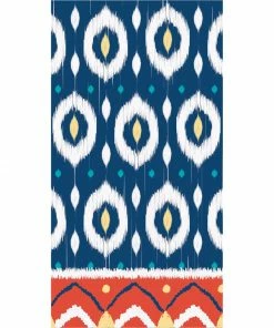 Creative Converting Global Boho Guest Towel, 3 Ply (16/Pkg) Themed Tableware