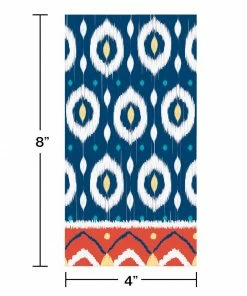 Creative Converting Global Boho Guest Towel, 3 Ply (16/Pkg) Themed Tableware