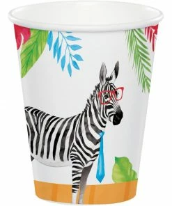Creative Converting Party Animals Hot/Cold Cup 9oz., Assorted Designs 8ct