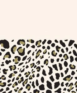 Creative Converting Leopard Tablecover, Paper 1ct Themed Tableware