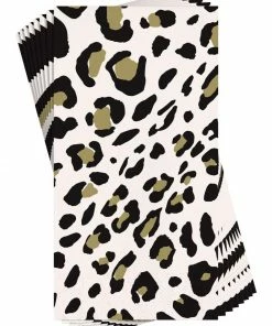 Creative Converting Leopard Guest Towel 16ct Themed Tableware