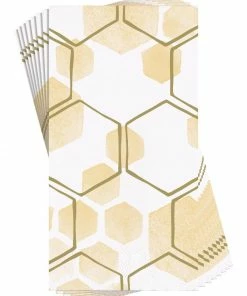 Creative Converting Honeycomb Guest Towel 16ct Themed Tableware