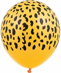 Creative Converting Party Animals Latex Balloons, Animal Prints 15ct Kids Birthday Party Themes