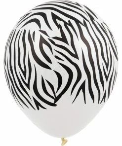 Creative Converting Party Animals Latex Balloons, Animal Prints 15ct Kids Birthday Party Themes