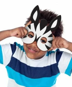 Creative Converting Party Animals Foam Masks 4ct