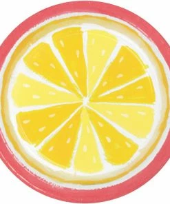 Creative Converting Summer Citrus Slices Dessert Plate 8ct