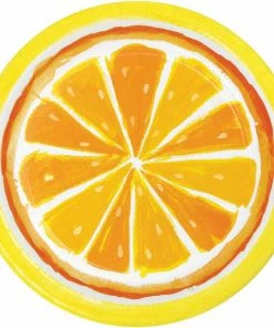Creative Converting Summer Citrus Slices Dessert Plate 8ct